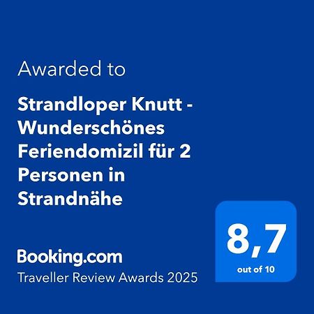 Strandloper Knutt - Wunderschönes Feriendomizil für 2 Personen in Strandnähe Wangerooge Exterior foto
